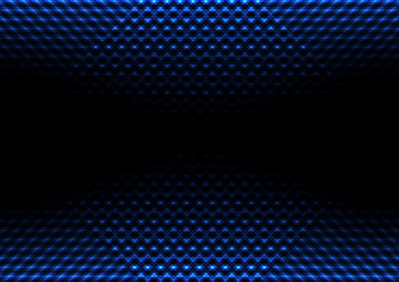 Abstract blue and pink stripe glowing lines background with decoration square and polygon pattern. Digital Technology concept. Vector illustration.