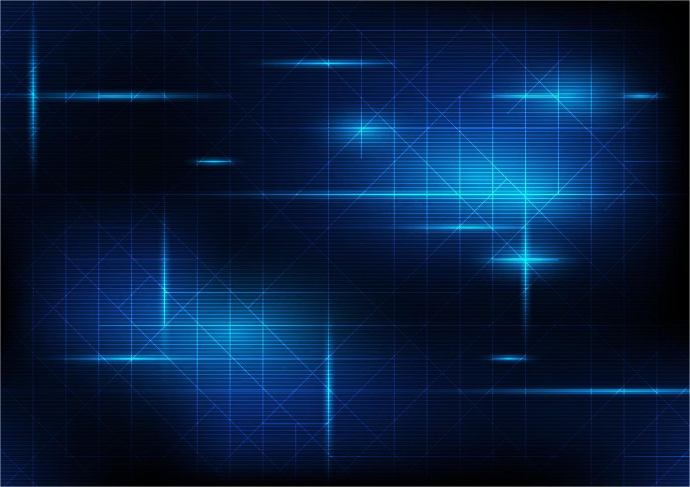 Future technology High-tech electronic network, particle table, Digital Technology concept. Vector illustration.