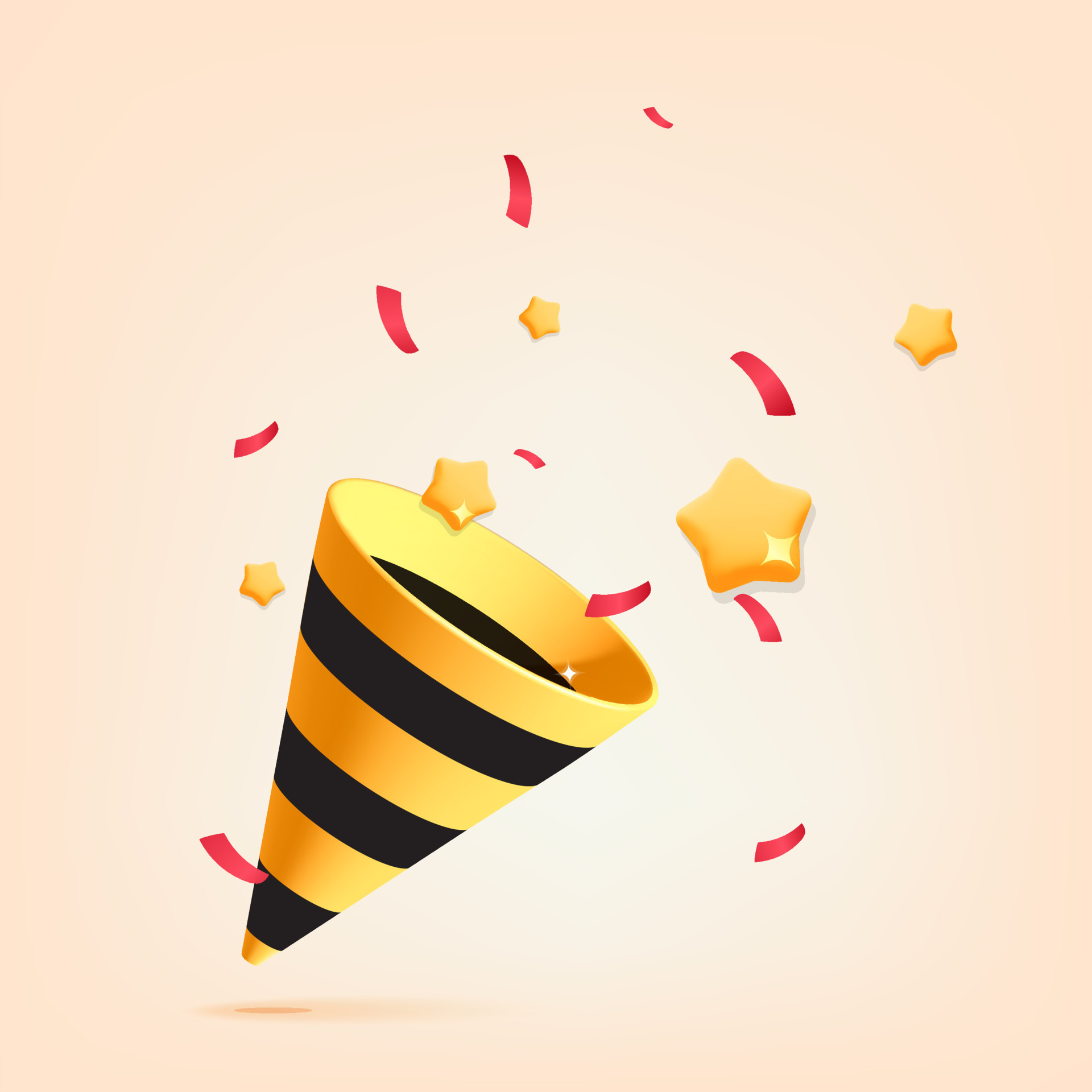 Party popper surprise 2025