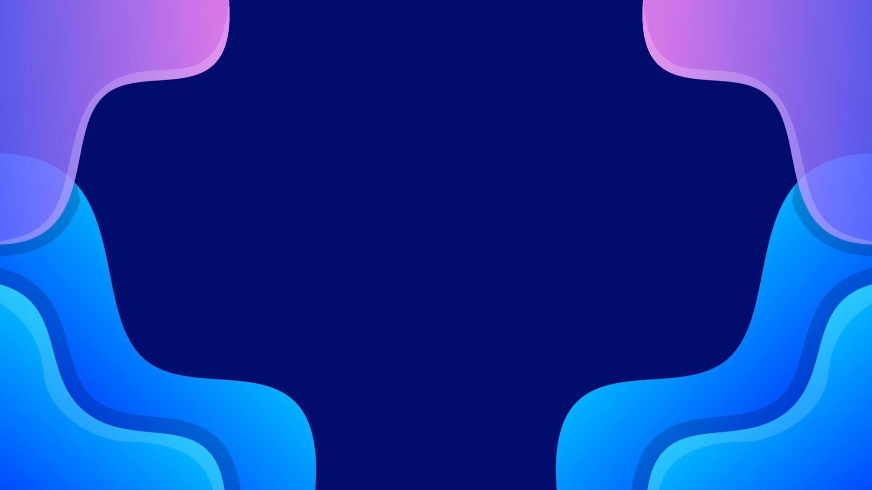 MODERN BACKGROUND WITH BLUE AND PURPLE COLOR GRADIENT vector