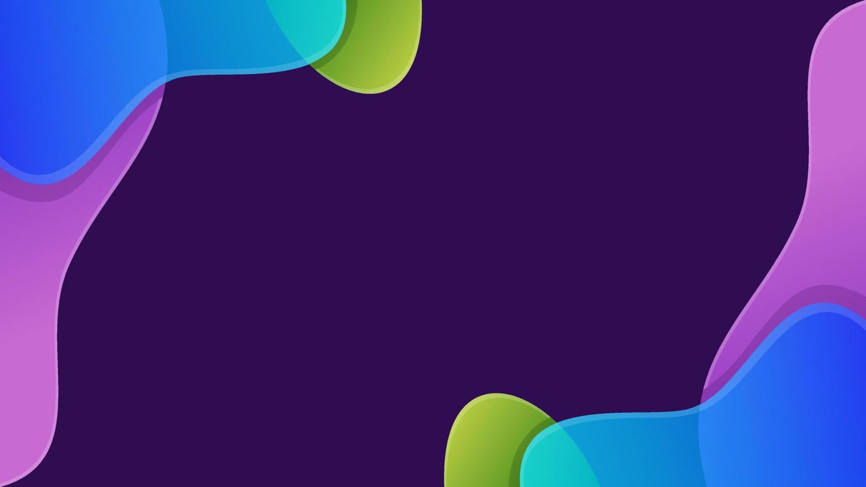 colorful fluid background design premium vector