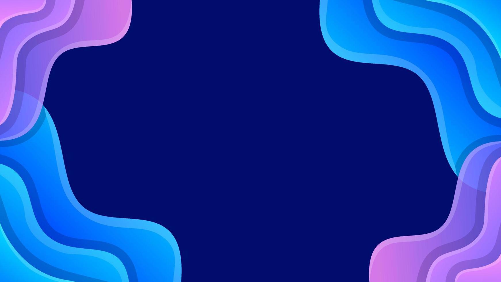 MODERN BACKGROUND WITH BLUE AND PURPLE COLOR GRADIENT vector