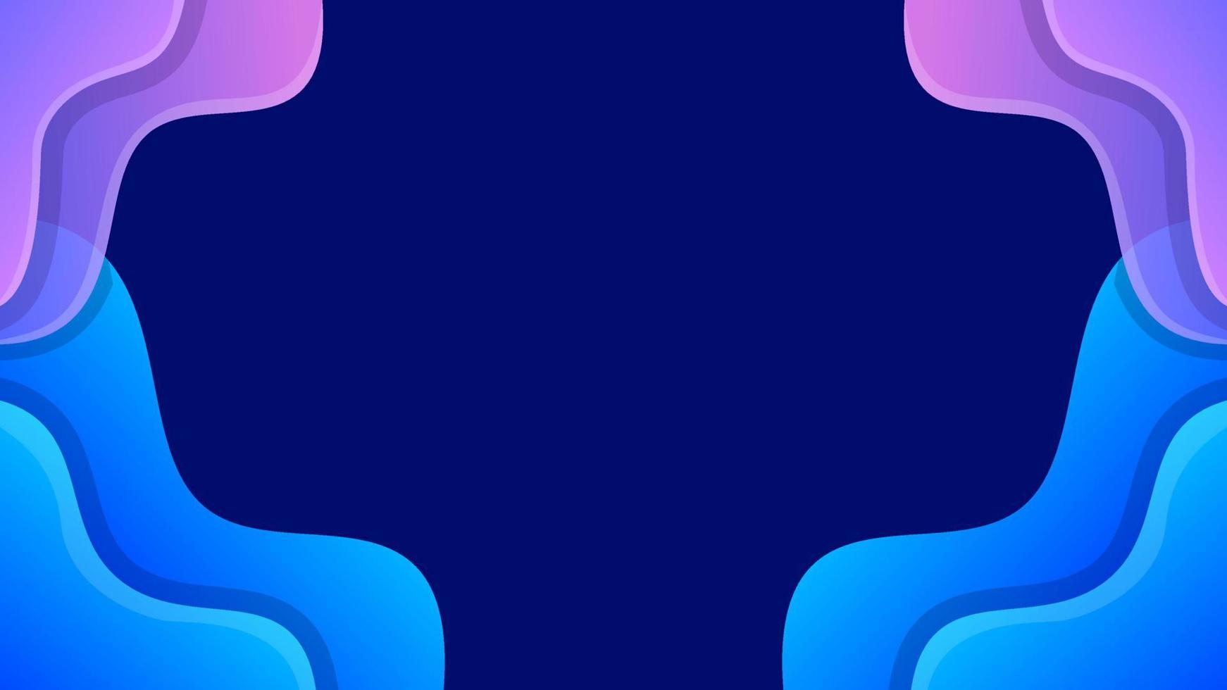 MODERN BACKGROUND WITH BLUE AND PURPLE COLOR GRADIENT vector