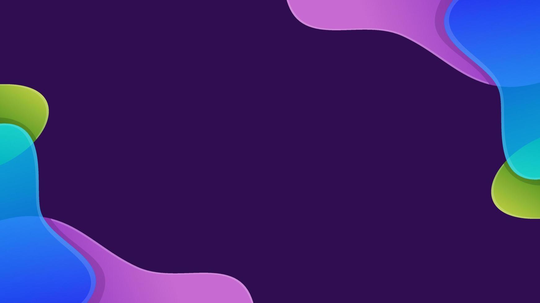 colorful fluid background design premium vector