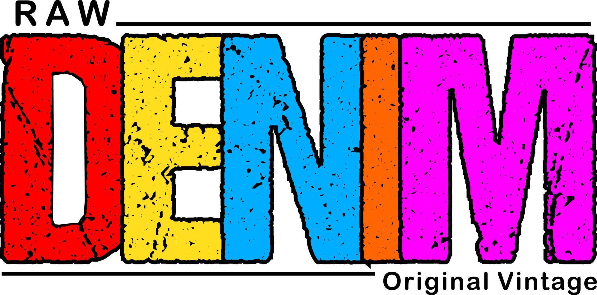 typography design vector for print t shirt