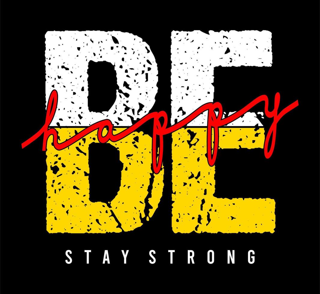 typography design vector for print t shirt