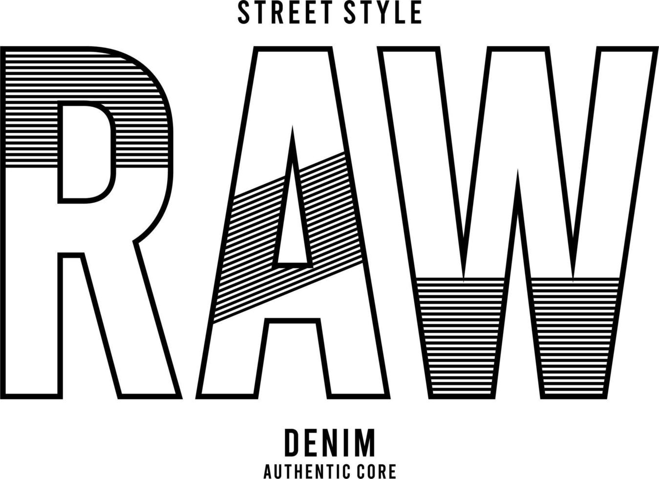 typography design vector for print t shirt