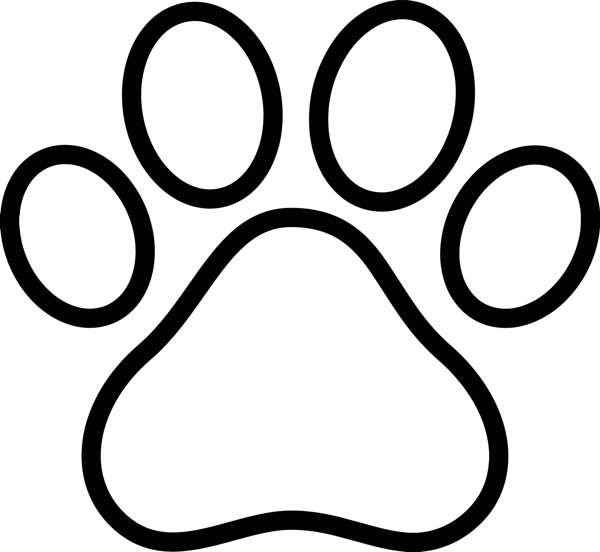 paw print icon . Dog or cat paw print illustration 21745957 Vector Art