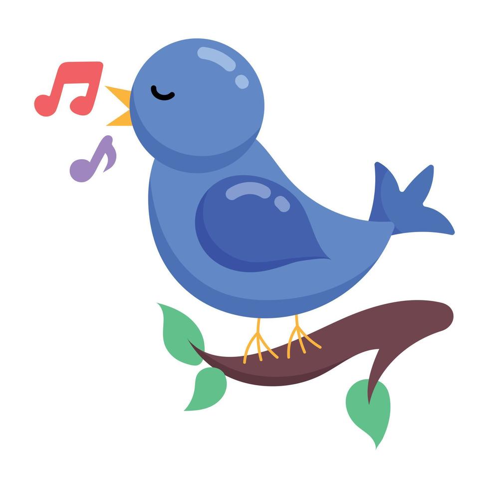 Bird Sing Vector Art, Icons, and Graphics for Free Download