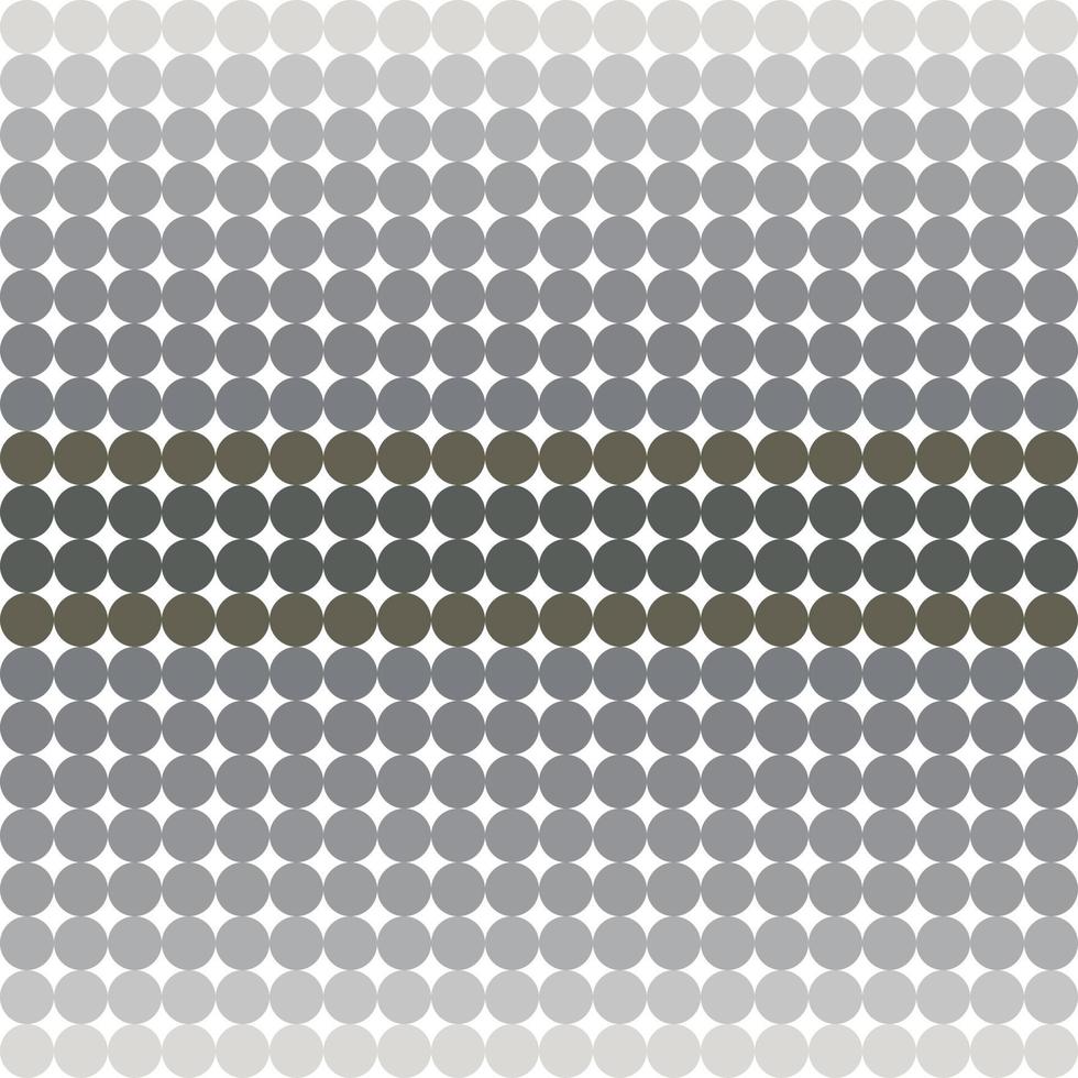 classic circle polkadot gradient gray color repeat seamless pattern wallpaper on white background vector