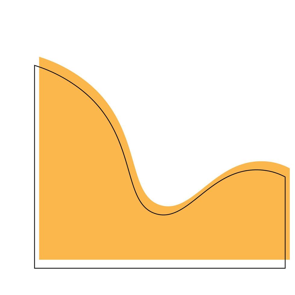 Vector Line Abstract Wave Shape