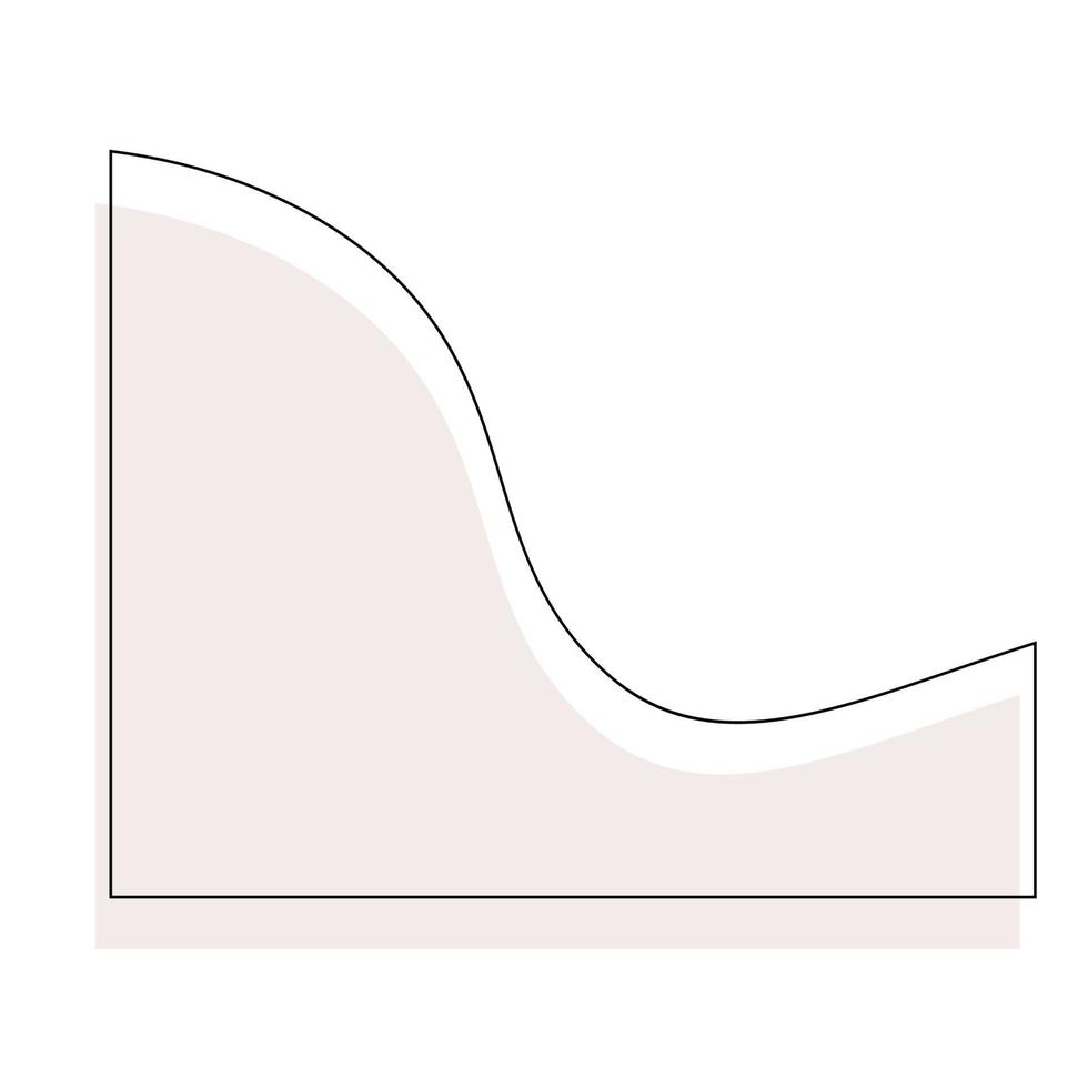 Vector Line Abstract Wave Shape