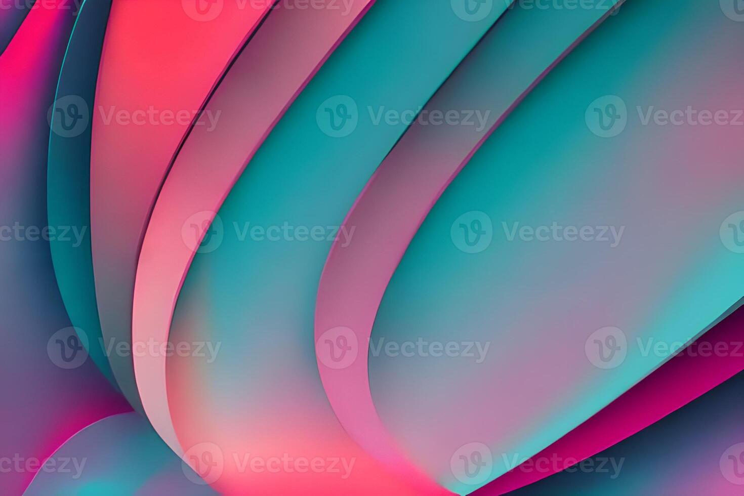 Simple minimalist retro color trendy background abstract colorful wallpaper and backdrop. Artistic digital art 3d rendering element design material. photo