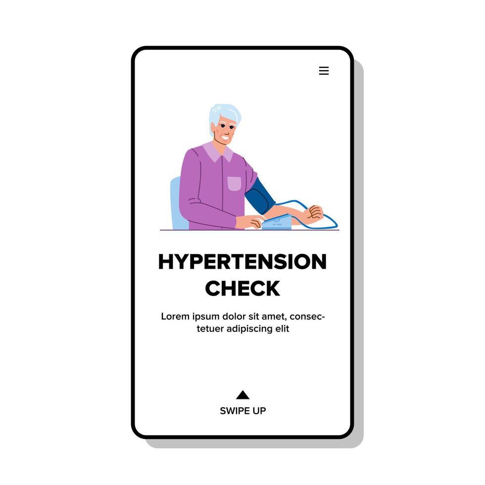 hypertension check vector