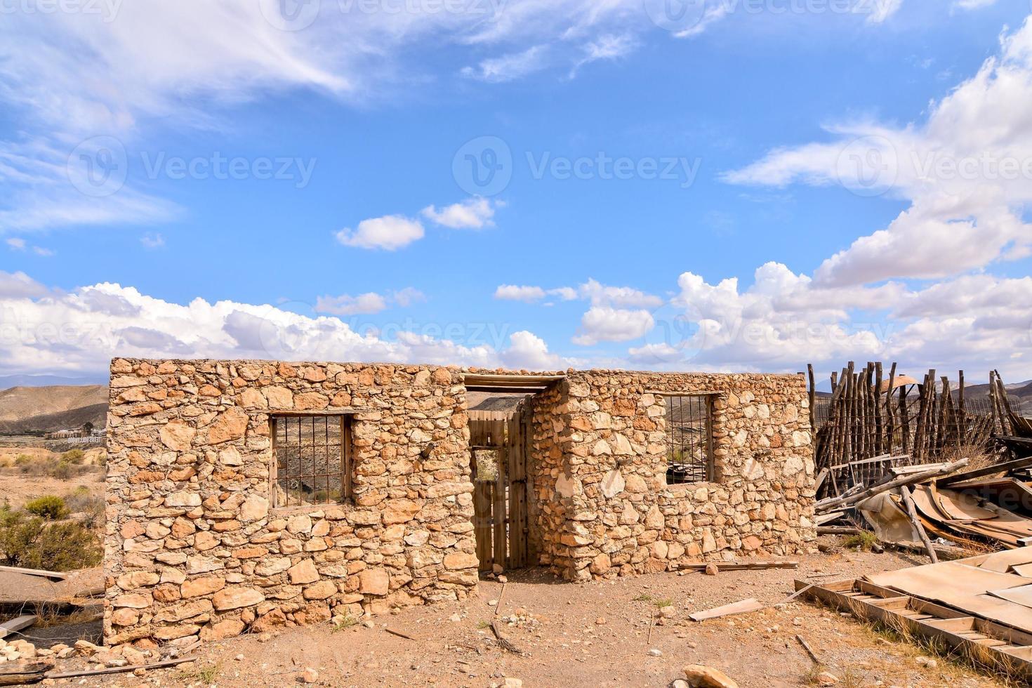 Old stone architecture photo