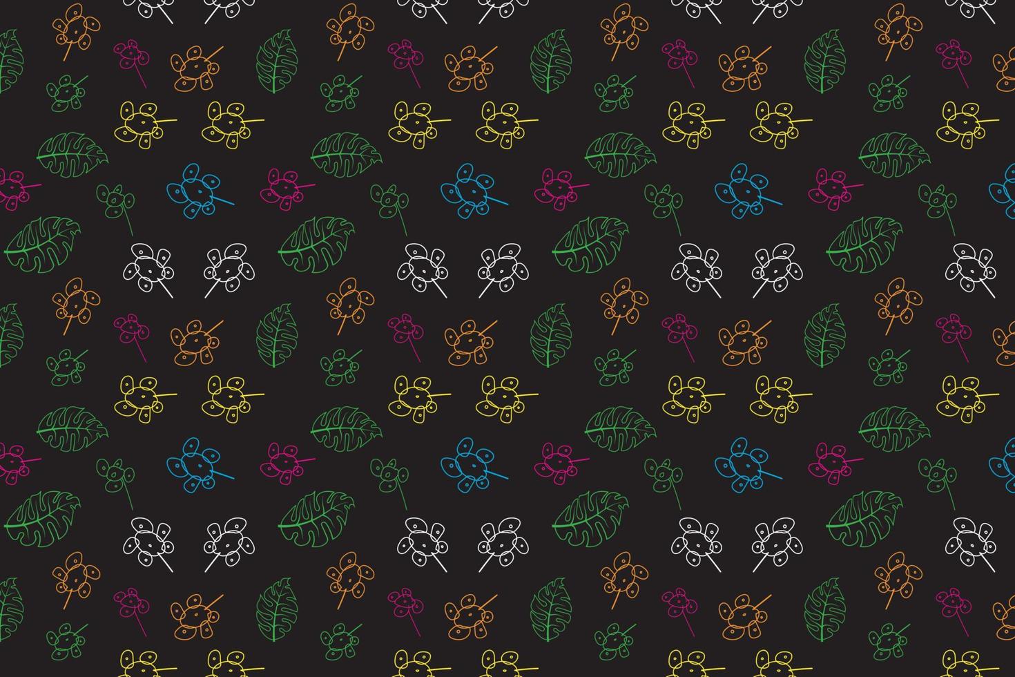 Seamless Pattern Design vector