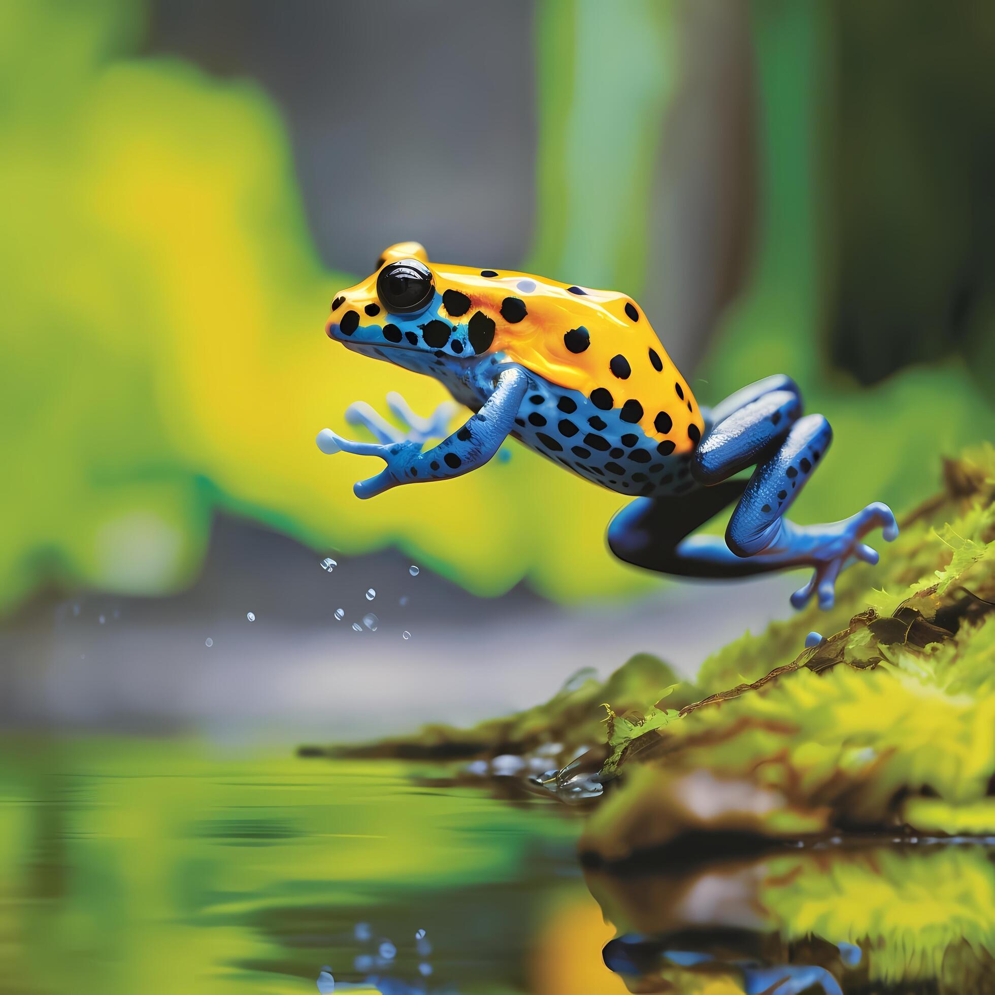 Poison Dart Frog. AI Generated 21753568 Stock Photo at Vecteezy
