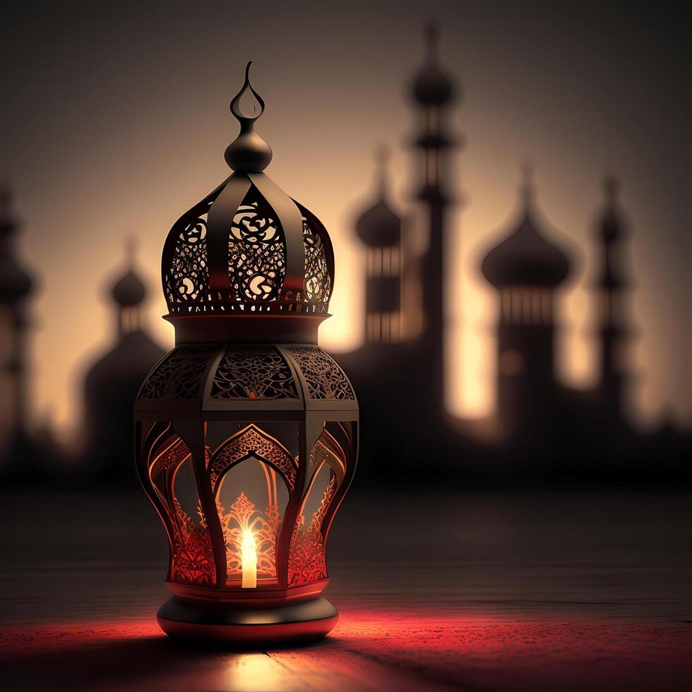 Ramadan Islamic Latern. photo