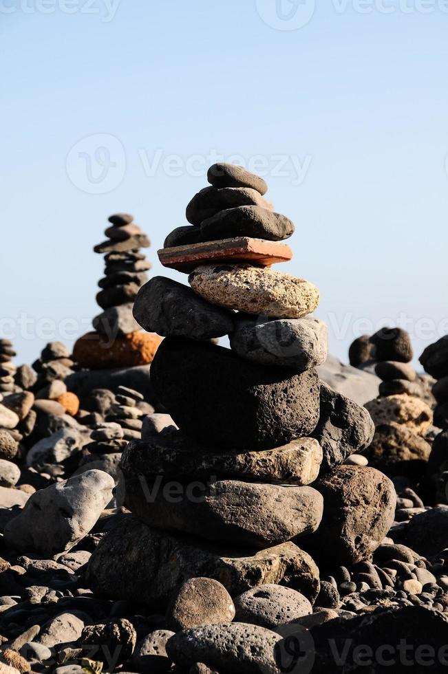 rocas en el costa foto