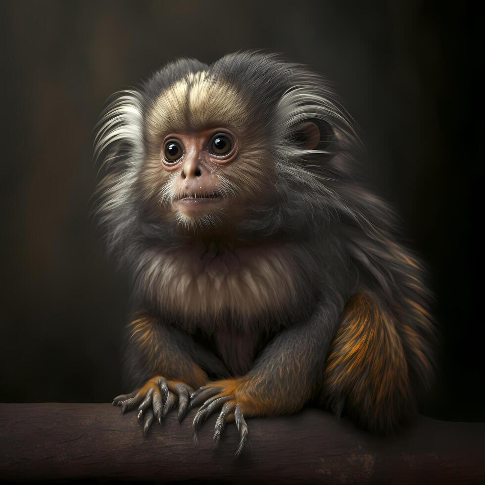 Marmoset Monkey Habitats. photo