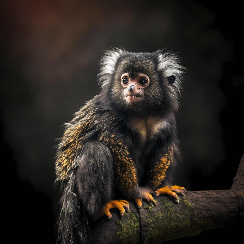 Marmoset Monkey Habitats. photo