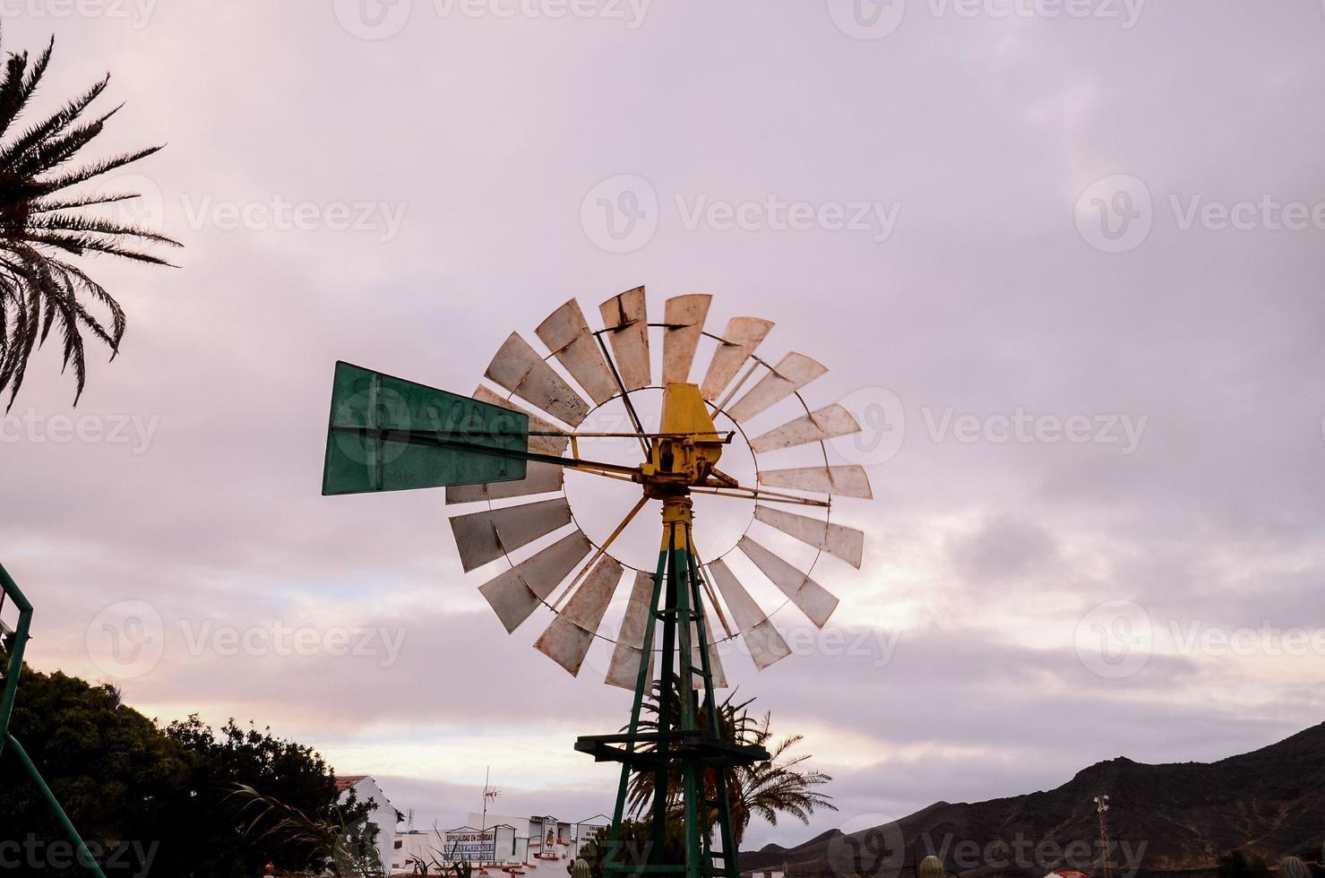 tradicional viento hélice foto