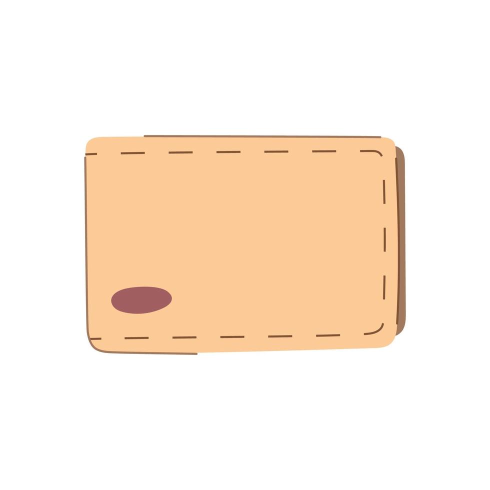 currency wallet money cartoon vector illustration