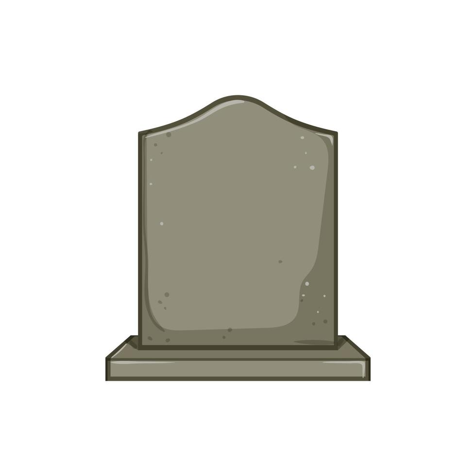 gravestone headstone cartoon vector illustration