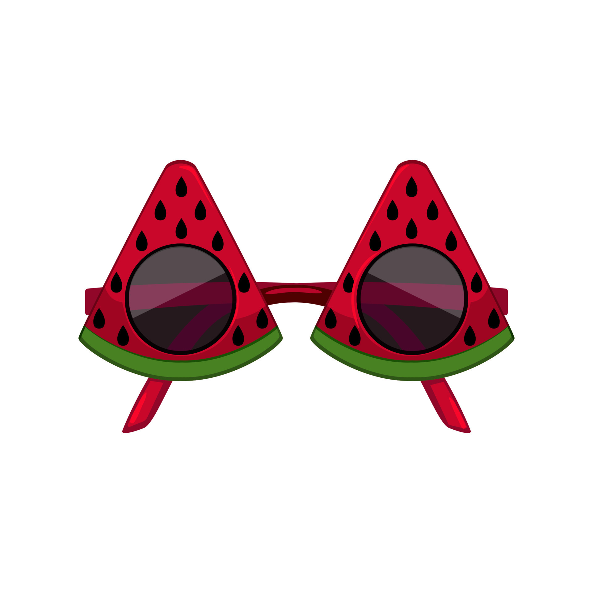 gafas de carnaval y bigote, elementos de fiesta brillantes. 18798392 Vector  en Vecteezy