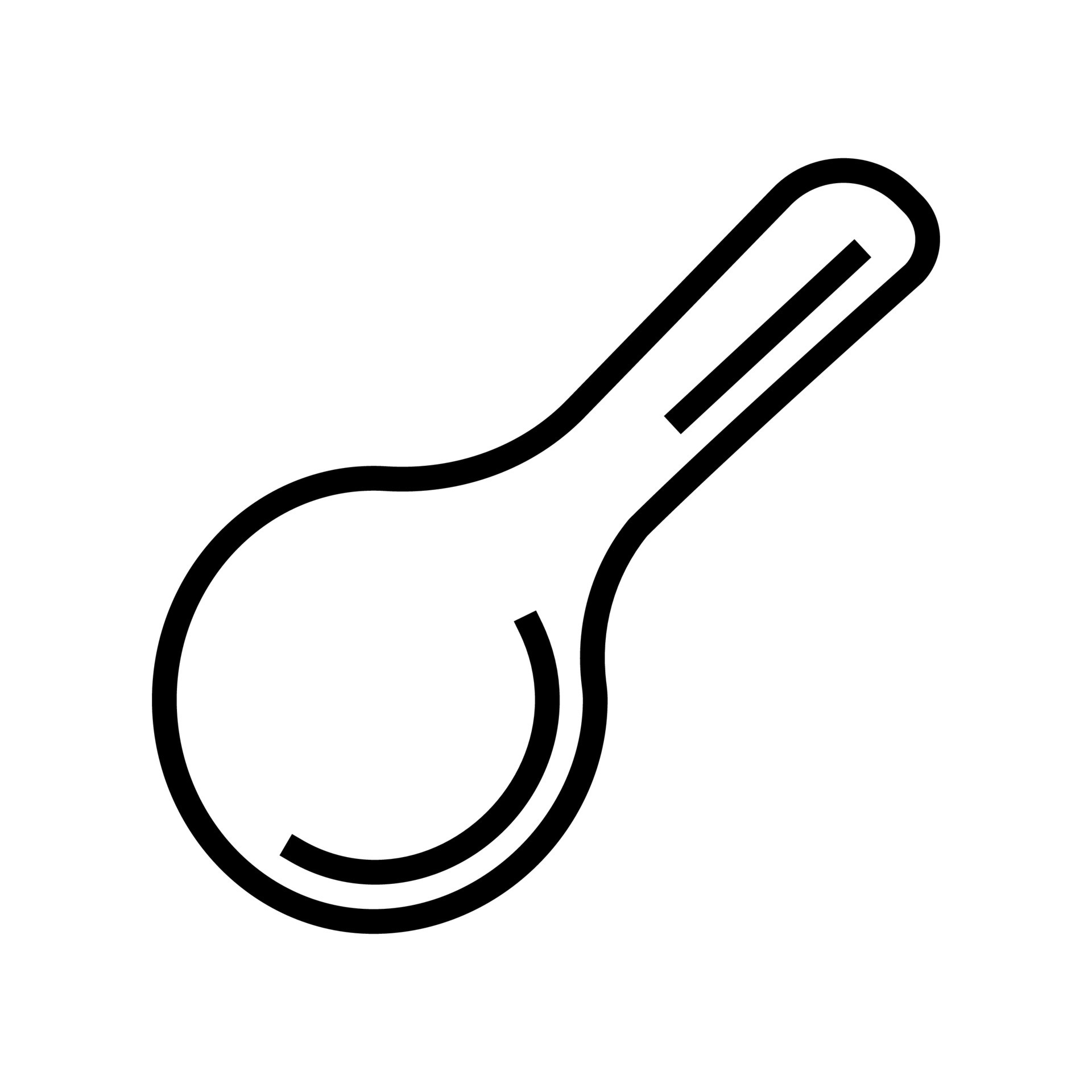 spoon rest home interior line icon vector illustration 21755193 Vector