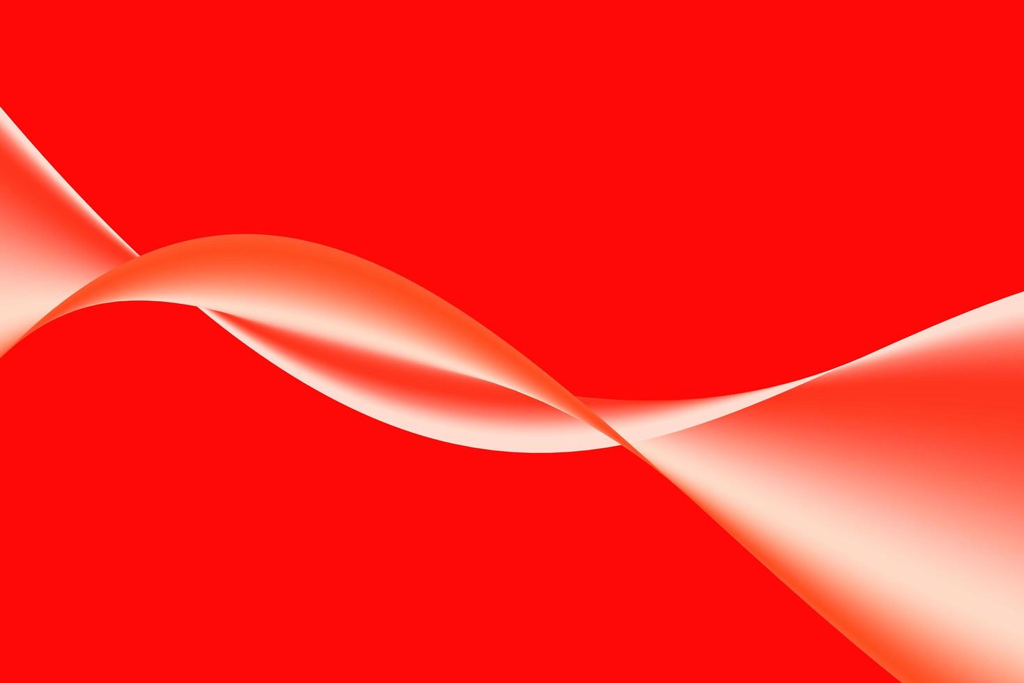 red background with wave white line pattern. photo