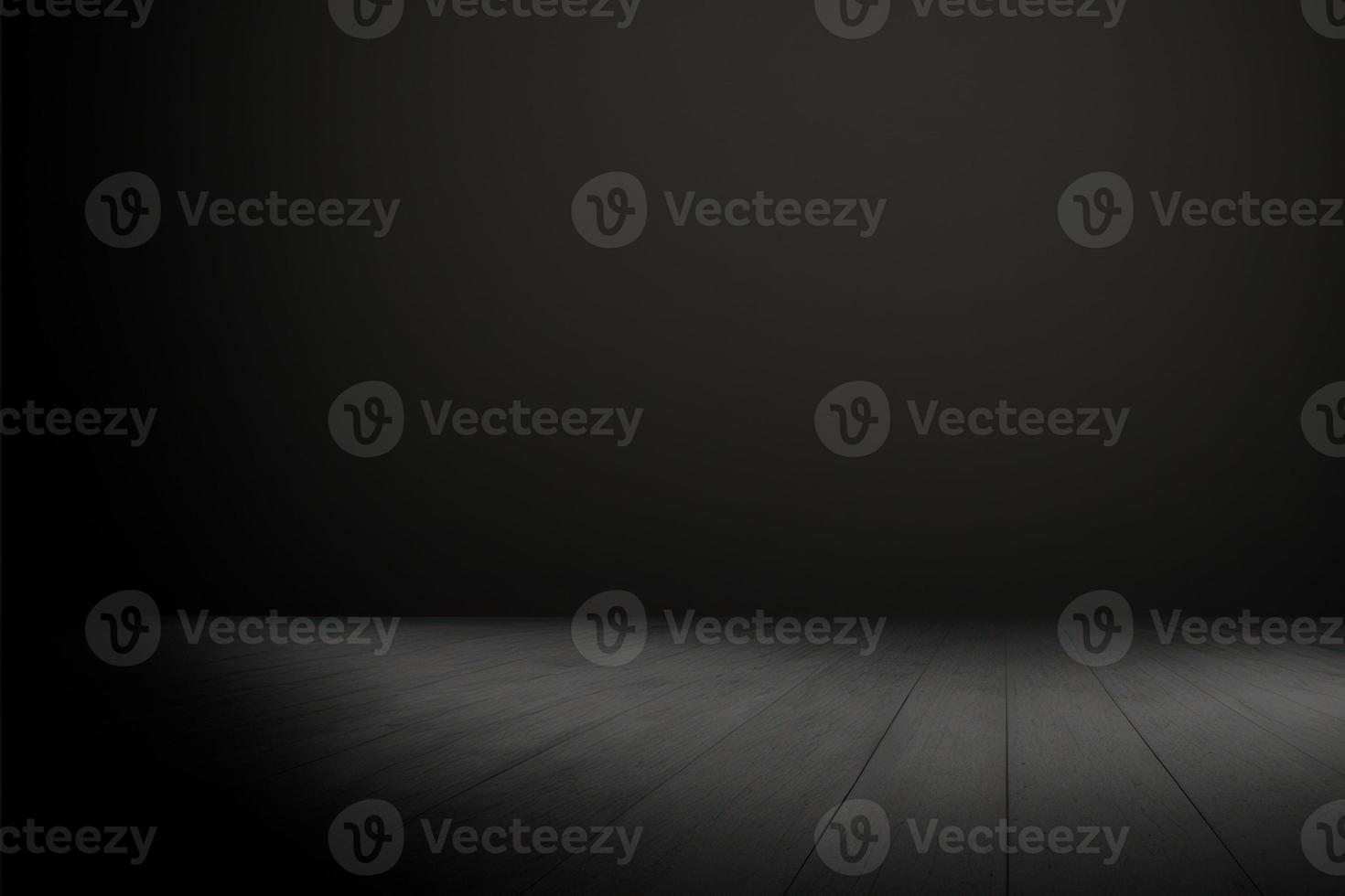 spotlight on the floor, dark room background, shadow and lights on the background photo