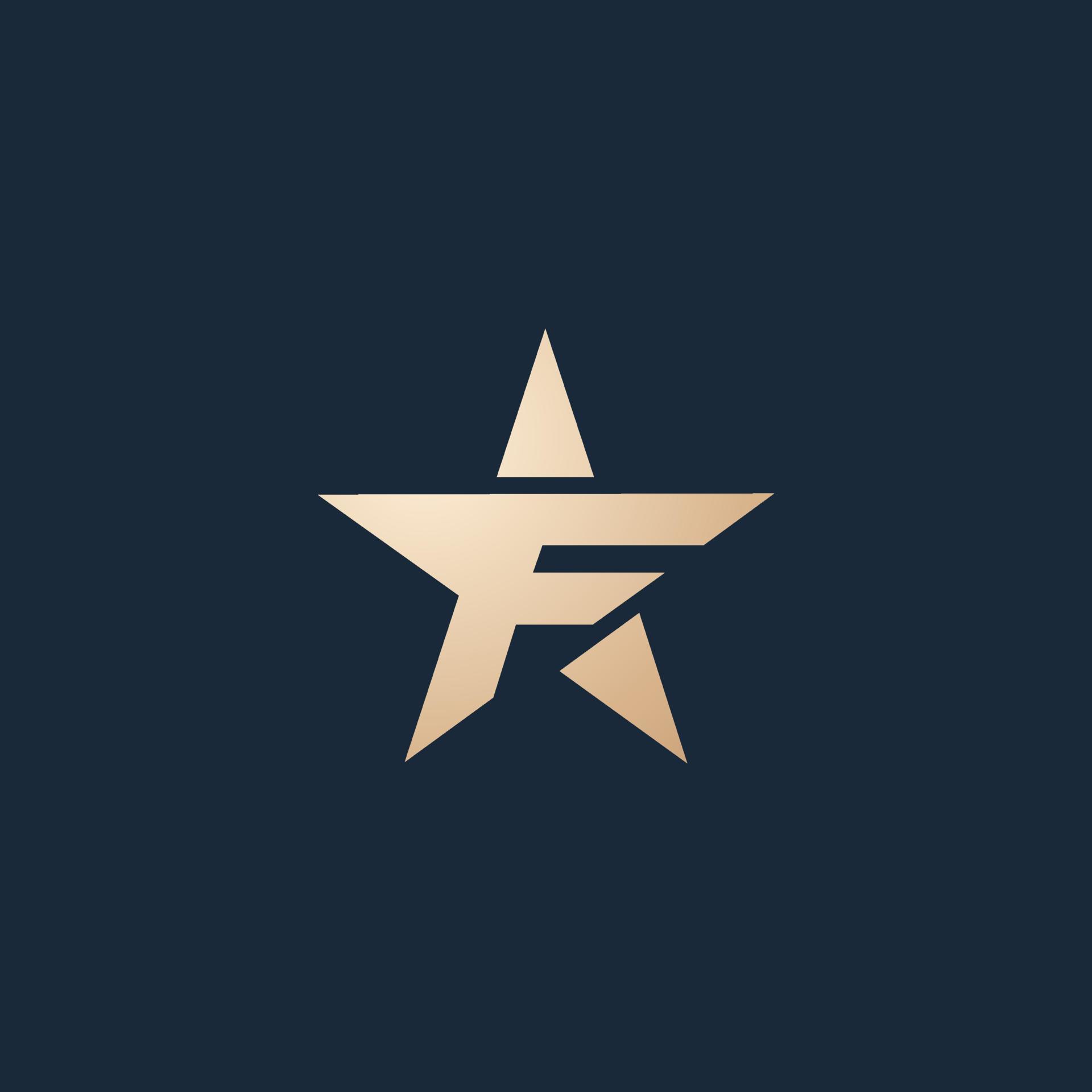 luxury and modern F star logo design 21755884 Vector Art at Vecteezy