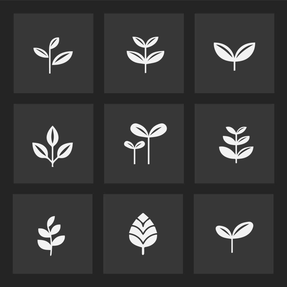 Creative and modern Sprout plant vector image