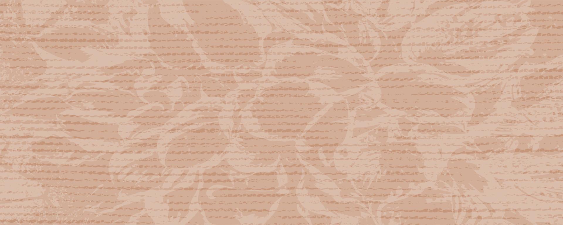 Elegant vector bright background in soft pink tones with the texture of flower leaves and longitudinal creases. Abstract background with plant leaves. Elegant template for your design.