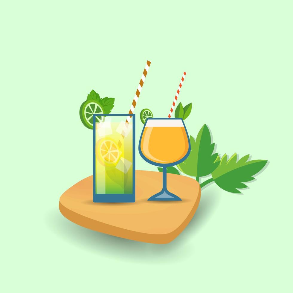 Premium Mimosa Illustrations Drink Glass Illustrations, isolated drawing fruit wine Bellini  Brunch Juice bar Party wineglass Elements Vector Collections Design.