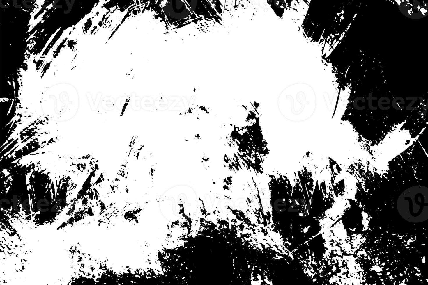 Grunge border texture background. Abstract frame overlay. PNG graphic illustration with transparent background.