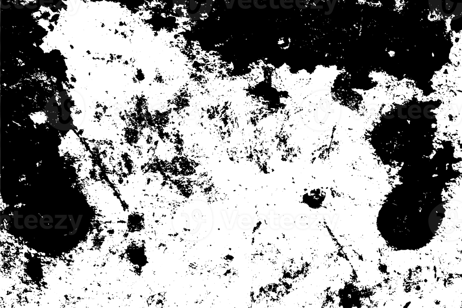 Rustic grunge texture with grain and stains. Abstract noise background. PNG graphic illustration with transparent background.
