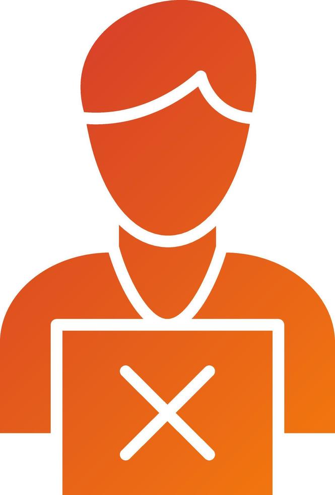 Getting Fired Icon Style vector