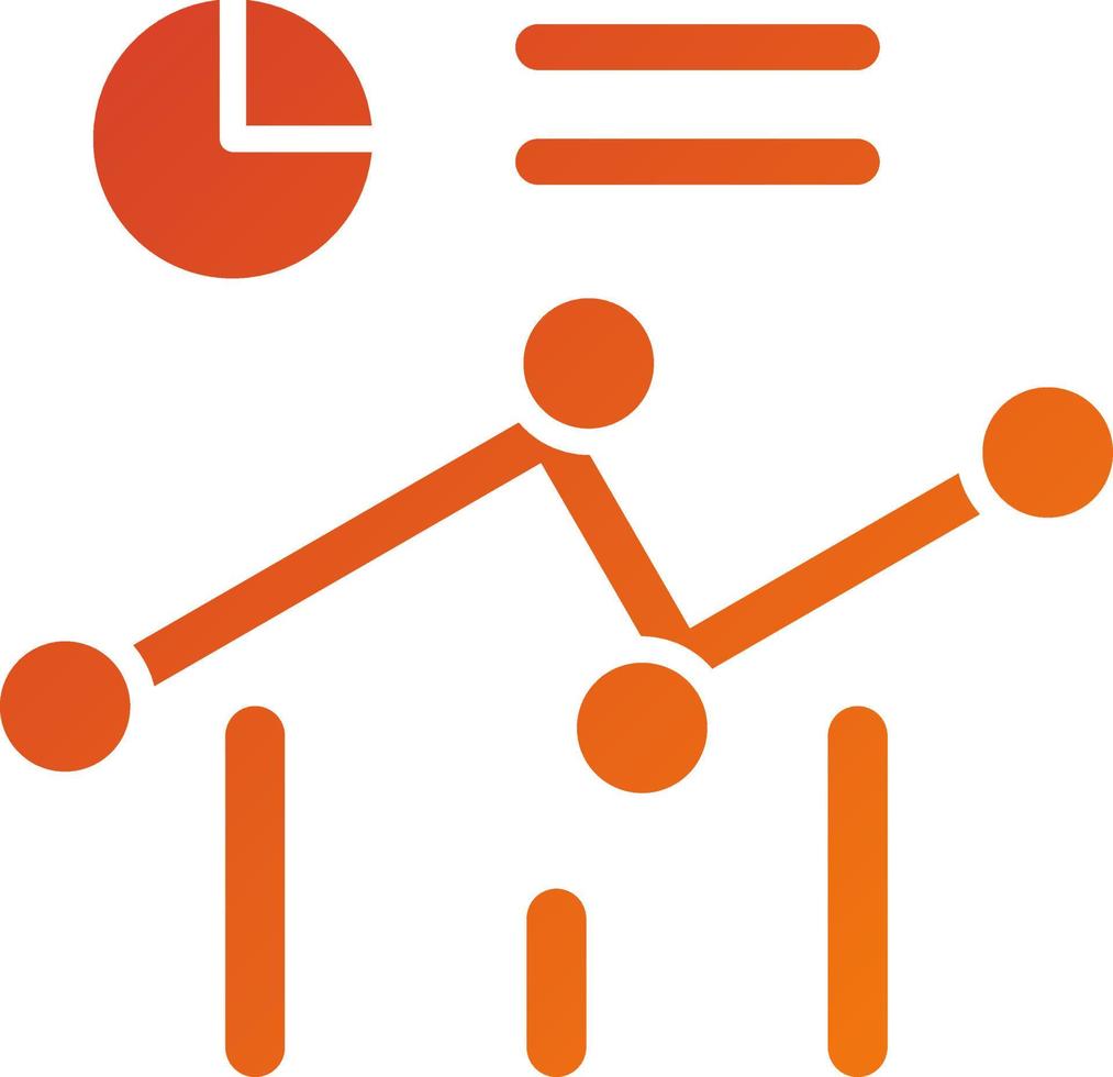 Market Prediction Icon Style vector