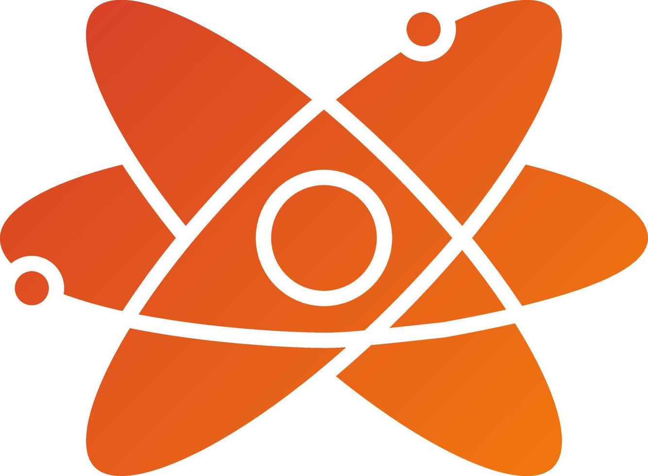Atom Icon Style vector