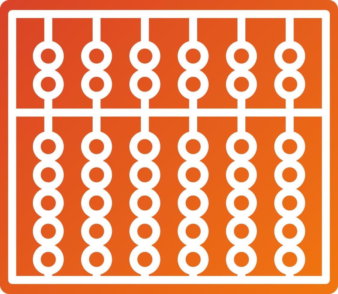 Abacus Icon Style vector