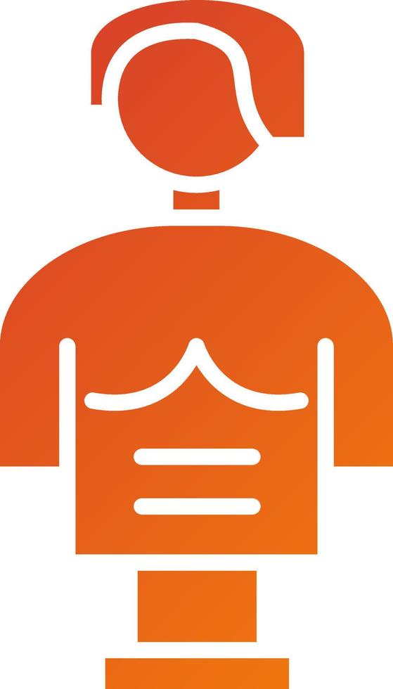 Prehistoric Figurine Icon Style vector