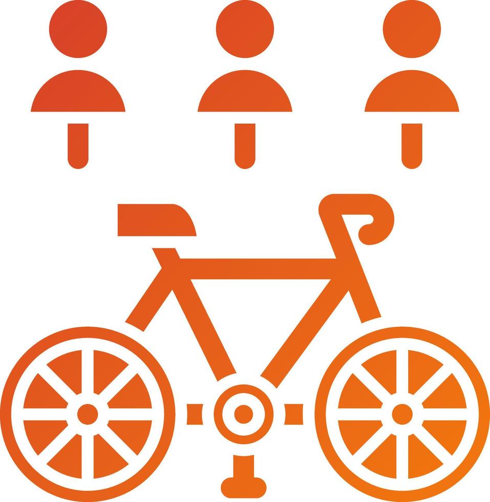 Electric Bike Share Icon Style vector