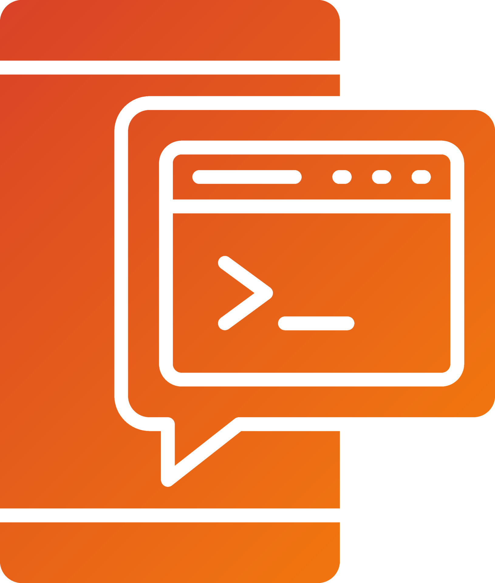 Command Line Icon Style 21758674 Vector Art at Vecteezy
