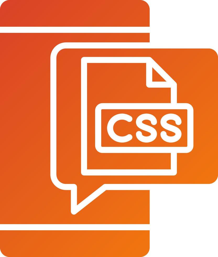 Css Icon Style vector