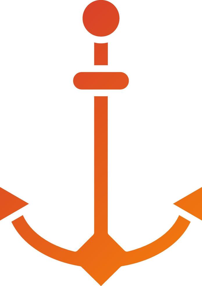 Anchor Icon Style vector