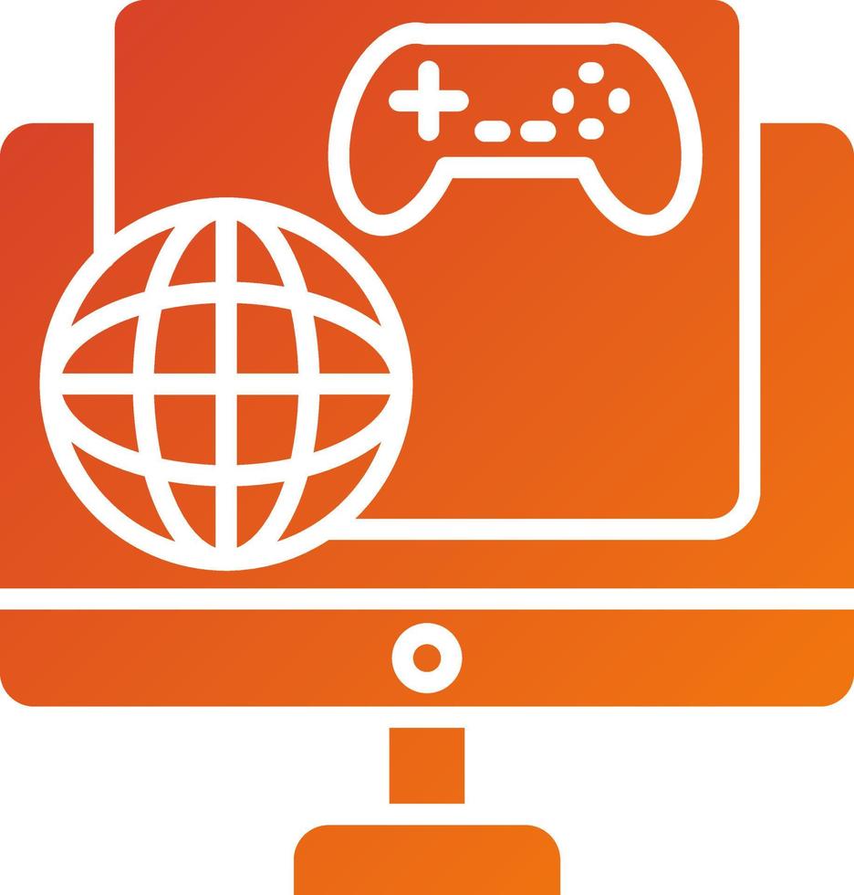 Online Games Icon Style vector