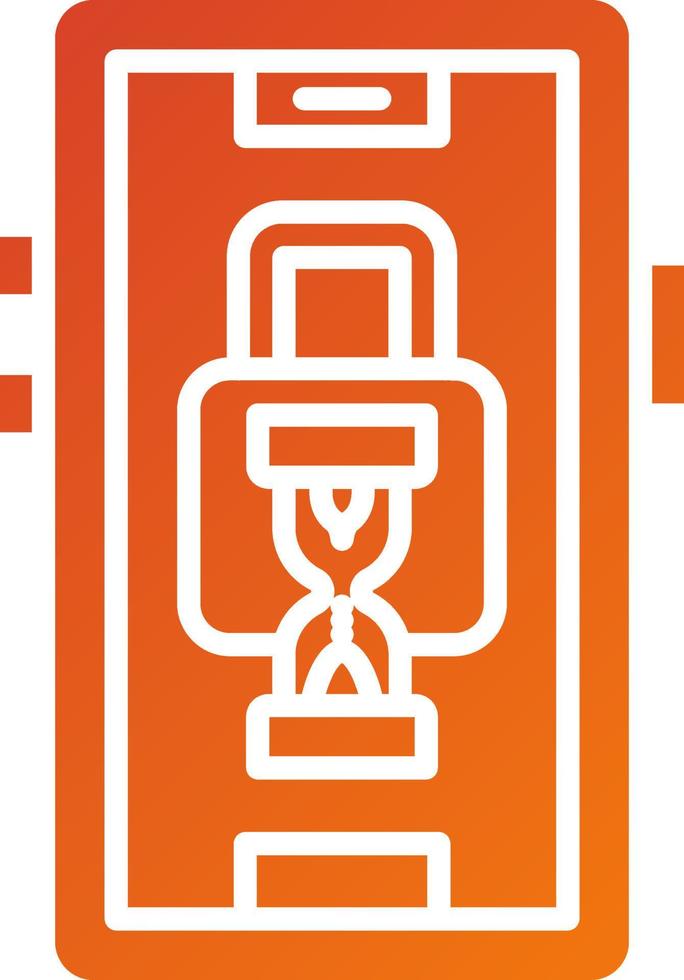 Access Time Icon Style vector