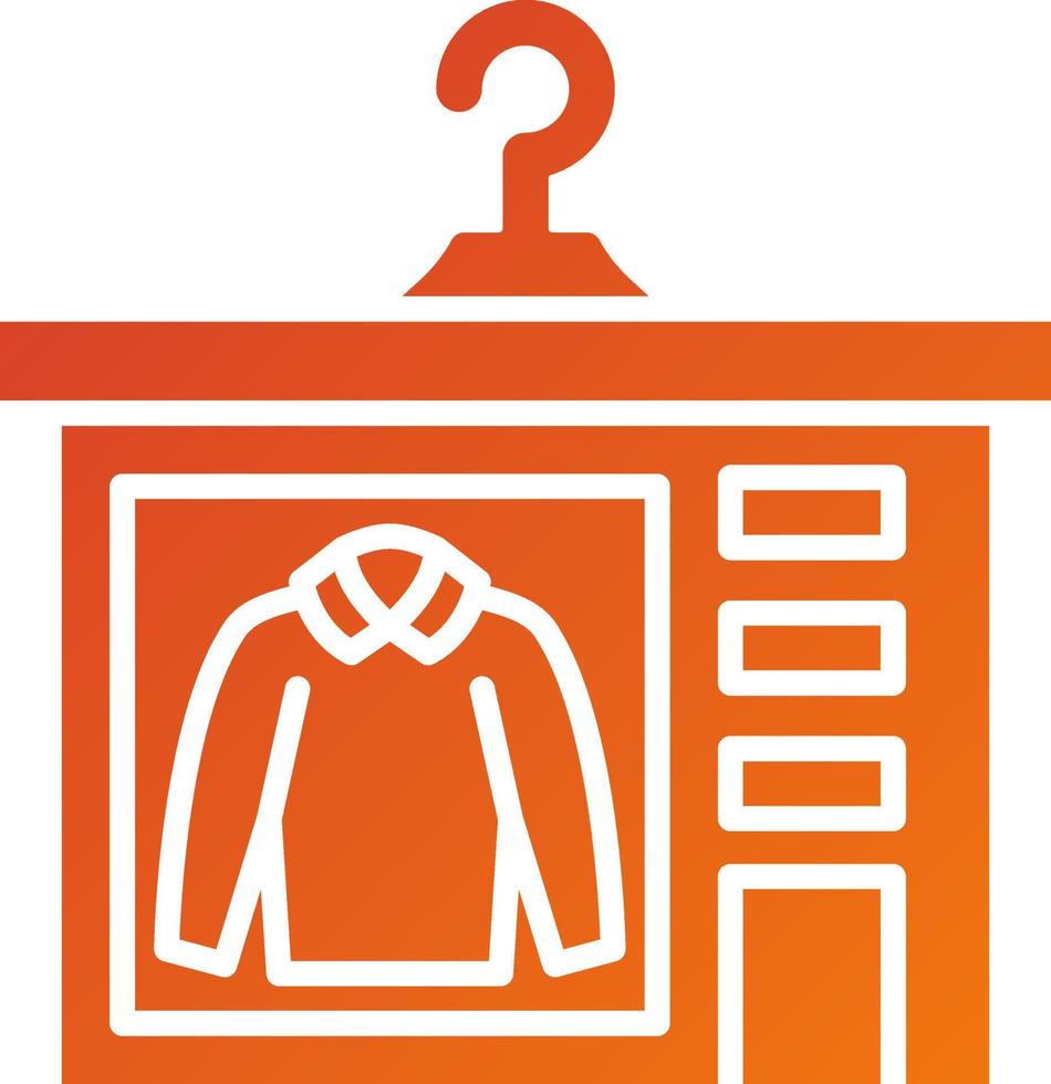 Fashion Store Icon Style vector